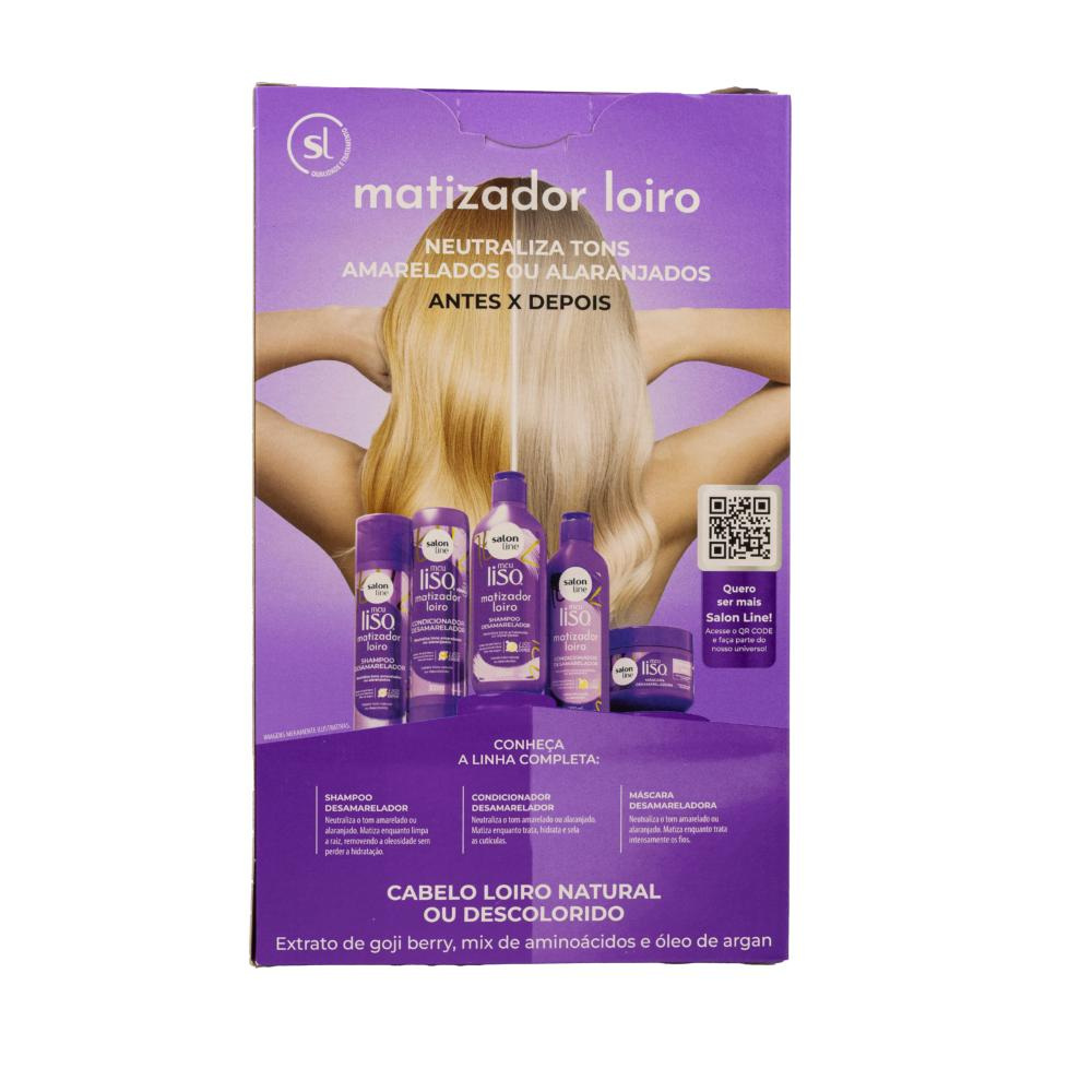Salon Line Meu Liso Desamarelador Shampoo e Condicionador — imagem 3 | Farmácia Resyla