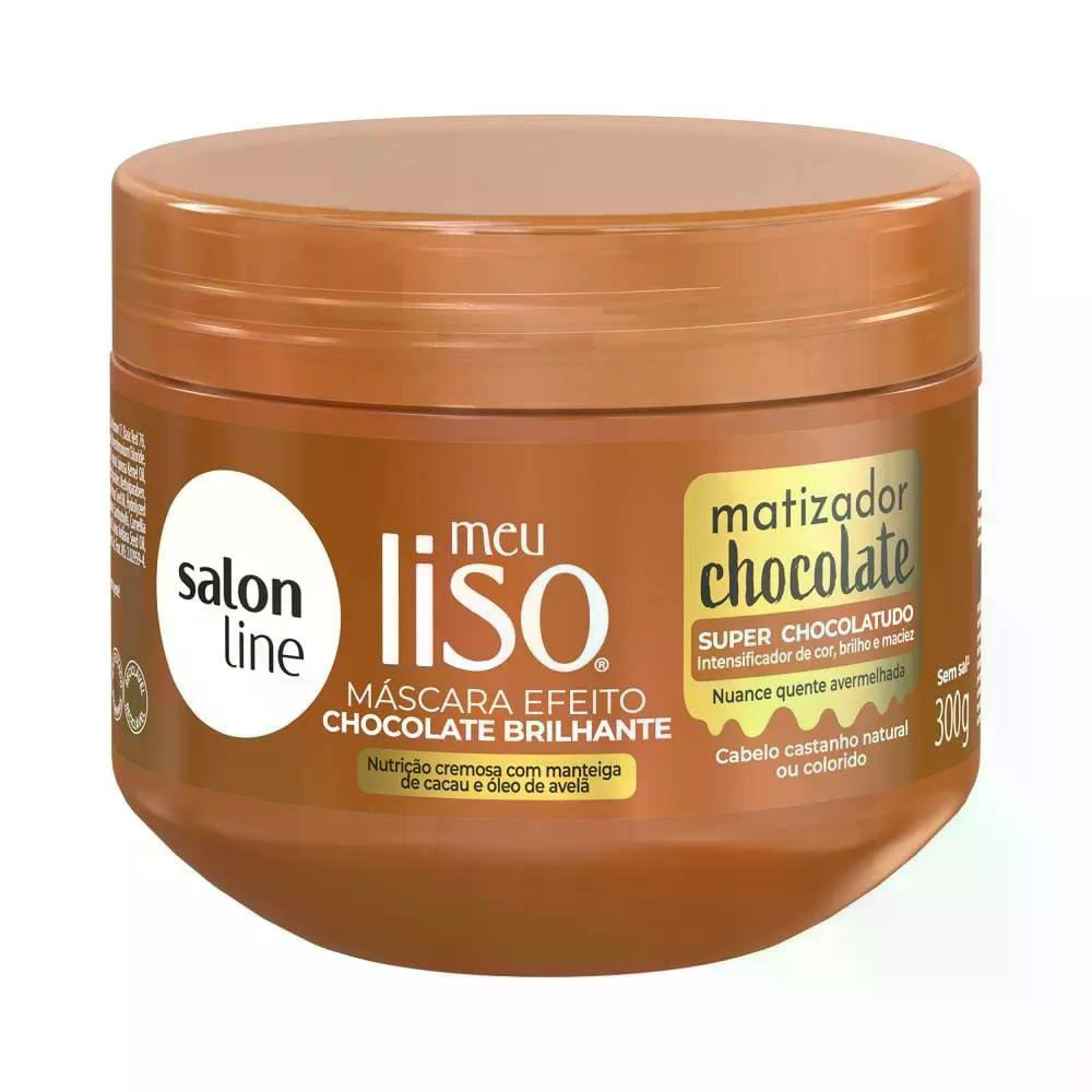 Salon Line - Meu Liso Matizador Chocolate Brilhante - Máscara Capilar - 300g — Salon Line | Farmácia Resyla