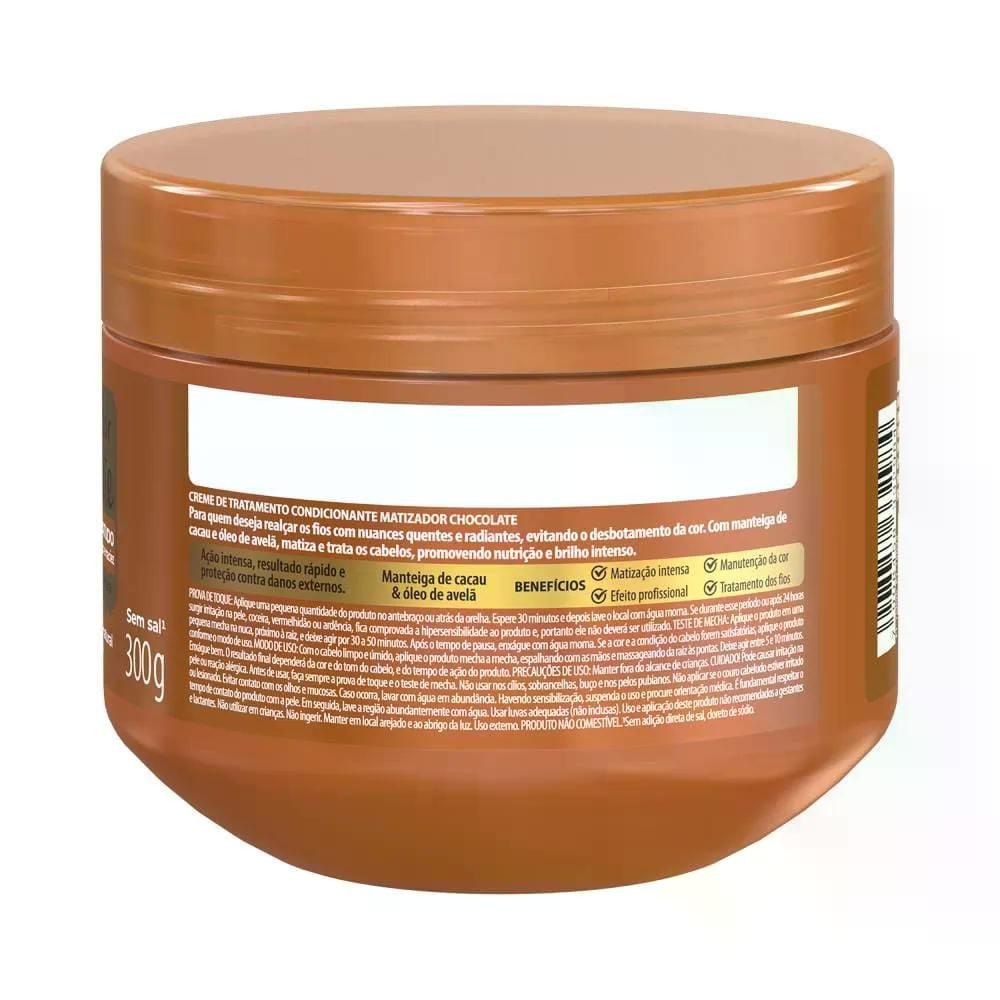 Salon Line - Meu Liso Matizador Chocolate Brilhante - Máscara Capilar - 300g — imagem 3 | Farmácia Resyla