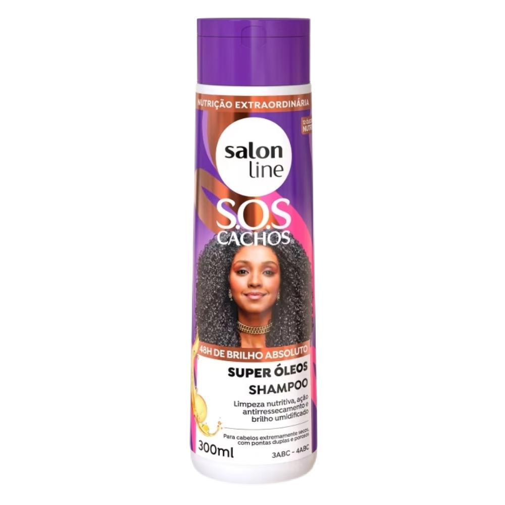 Salon Line S.O.S Cachos Super Óleos Shampoo 300ml — imagem 2 | Farmácia Resyla