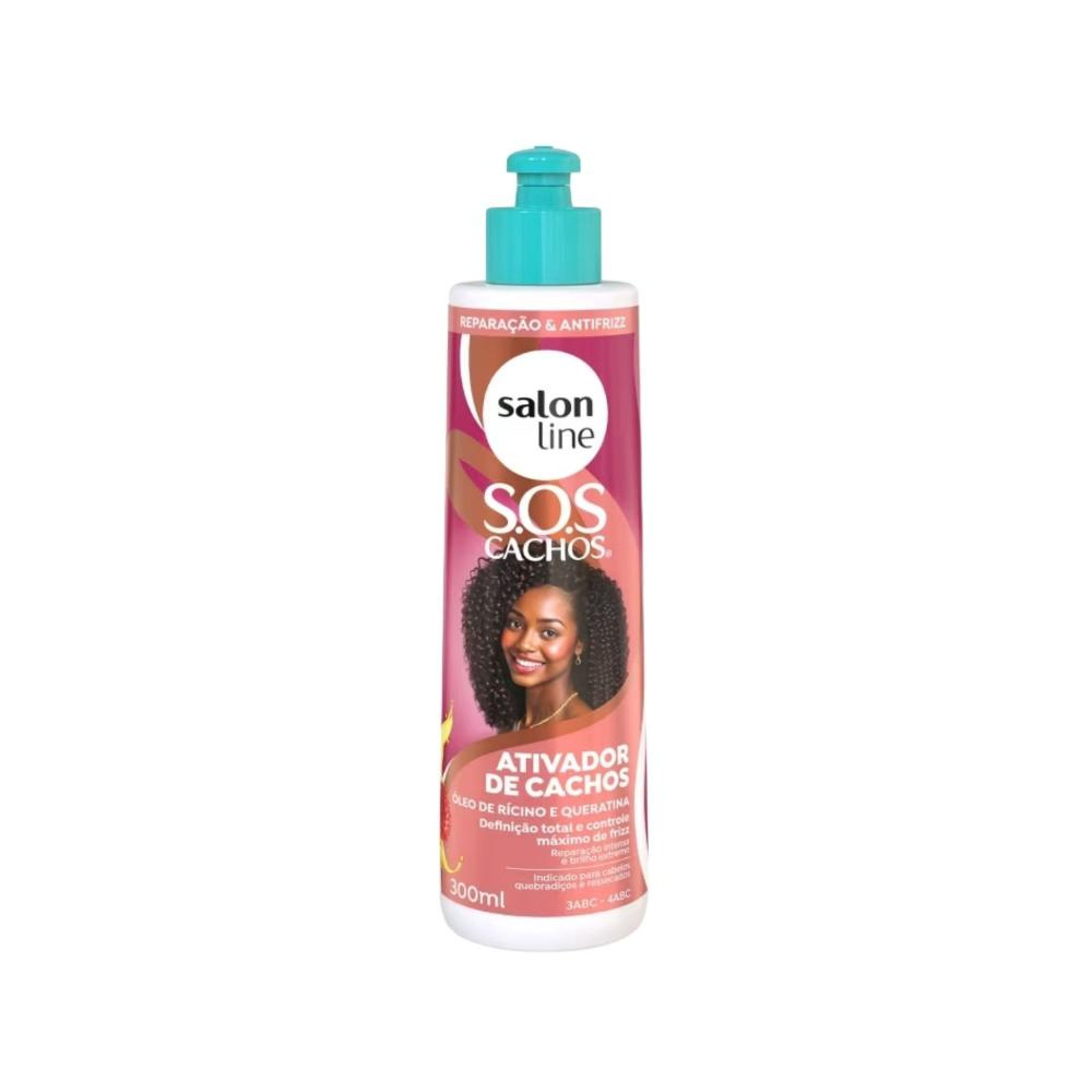 Salon Line SOS - Ativador Capilar Óleo de Rícino e Queratina - 300ml — Salon Line | Farmácia Resyla