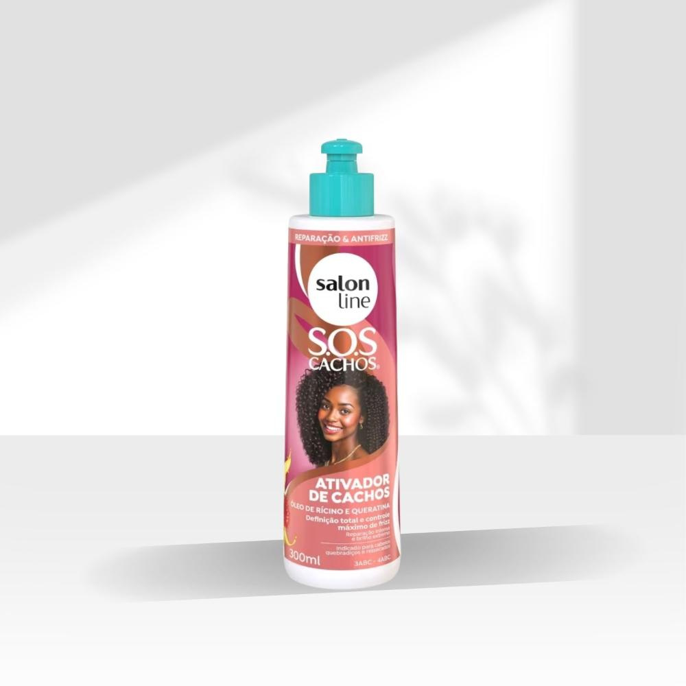 Salon Line SOS - Ativador Capilar Óleo de Rícino e Queratina - 300ml — imagem 3 | Farmácia Resyla
