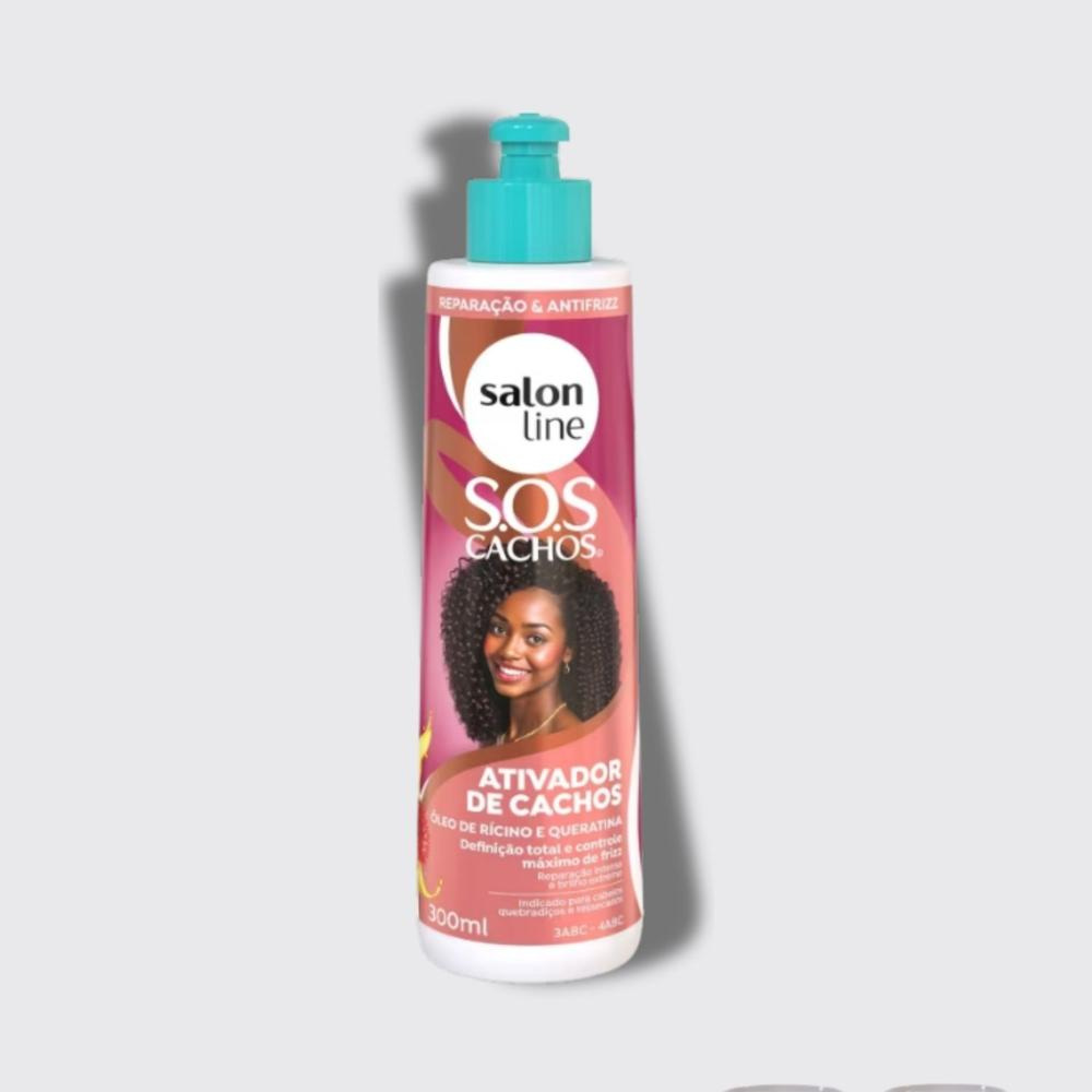 Salon Line SOS - Ativador Capilar Óleo de Rícino e Queratina - 300ml — imagem 4 | Farmácia Resyla