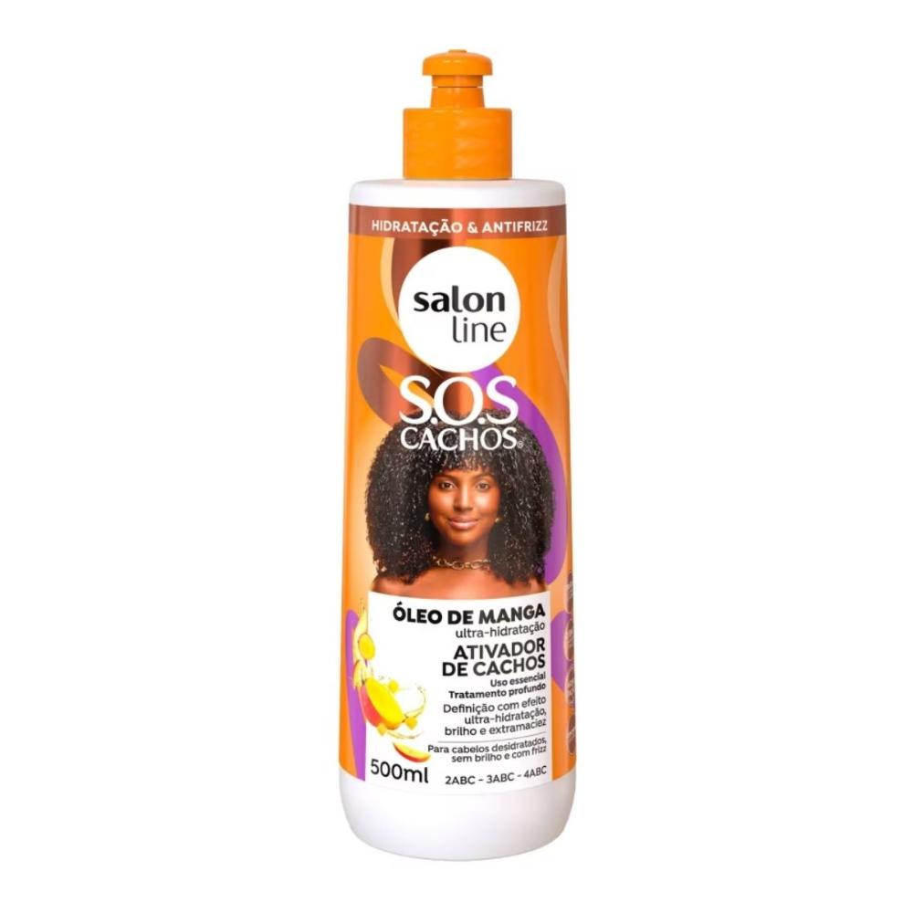 Salon Line SOS Cachos Óleo de Manga Ativador de Cachos - 500ml — Salon Line | Farmácia Resyla