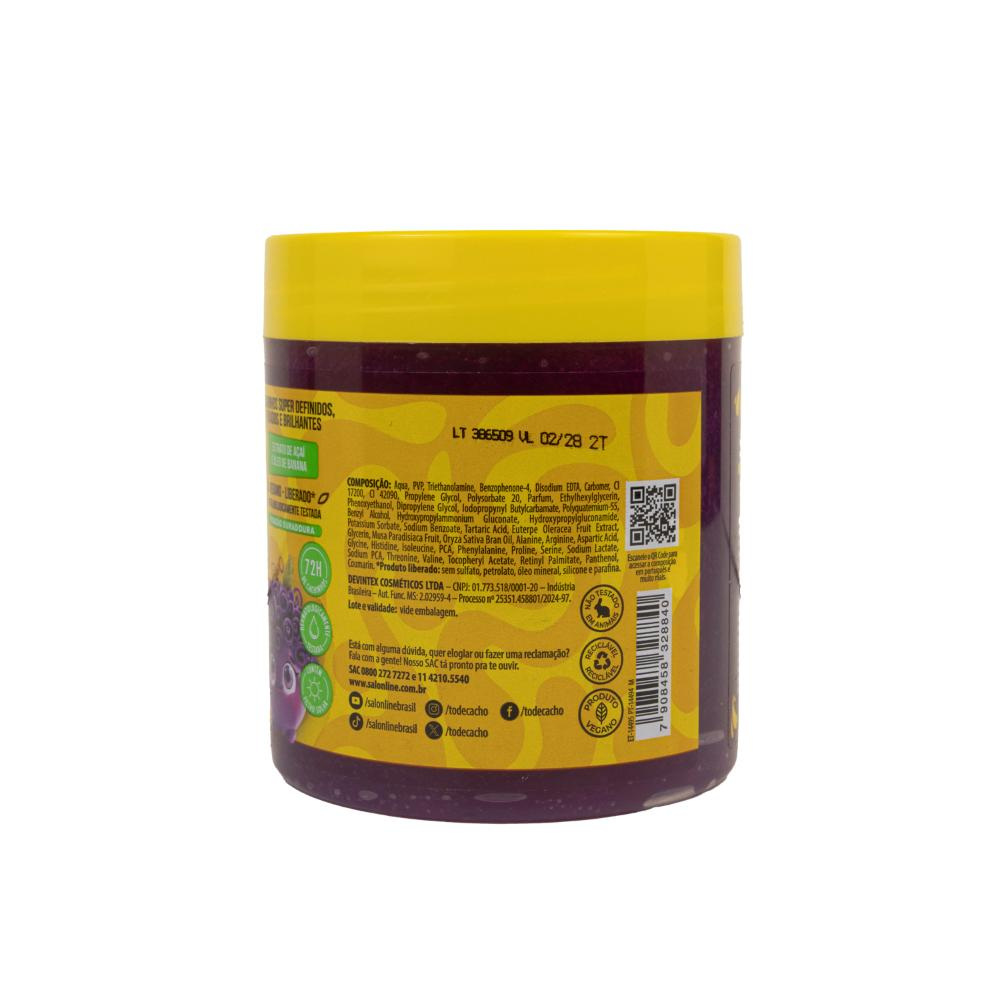 Salon Line #todecacho Açaí - Gelatina Definidora - 550ml — imagem 3 | Farmácia Resyla