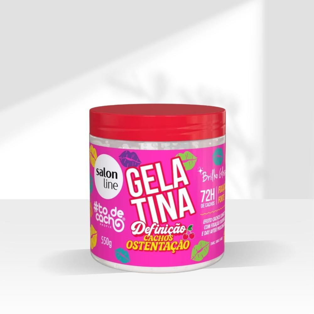 Salon Line - #TodeCacho Definição Ostentação - Gelatina Capilar - 550g — imagem 2 | Farmácia Resyla