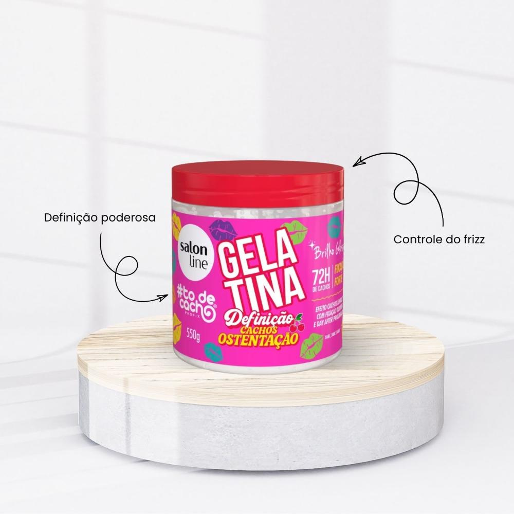 Salon Line - #TodeCacho Definição Ostentação - Gelatina Capilar - 550g — imagem 3 | Farmácia Resyla