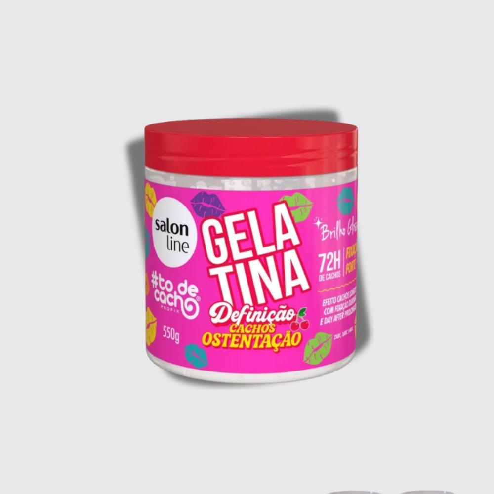 Salon Line - #TodeCacho Definição Ostentação - Gelatina Capilar - 550g — imagem 4 | Farmácia Resyla