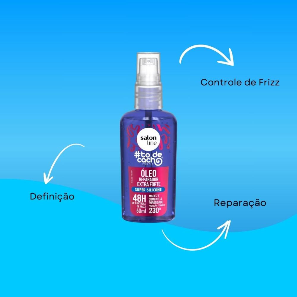 Salon Line #todecacho Óleo Reparação Extra Forte 60ml — imagem 4 | Farmácia Resyla