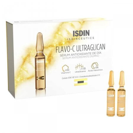 Sérum Antioxidante Diurno Isdinceutics Flavo-C Ultraglican - 30u — Isdin | Farmácia Resyla
