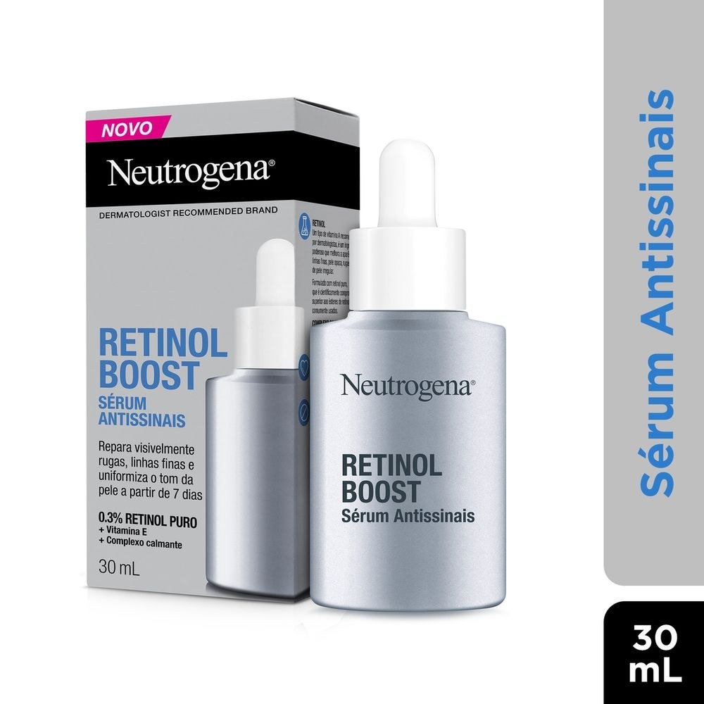 Sérum Antissinais Neutrogena Retinol Boost 30ml — Neutrogena | Farmácia Resyla