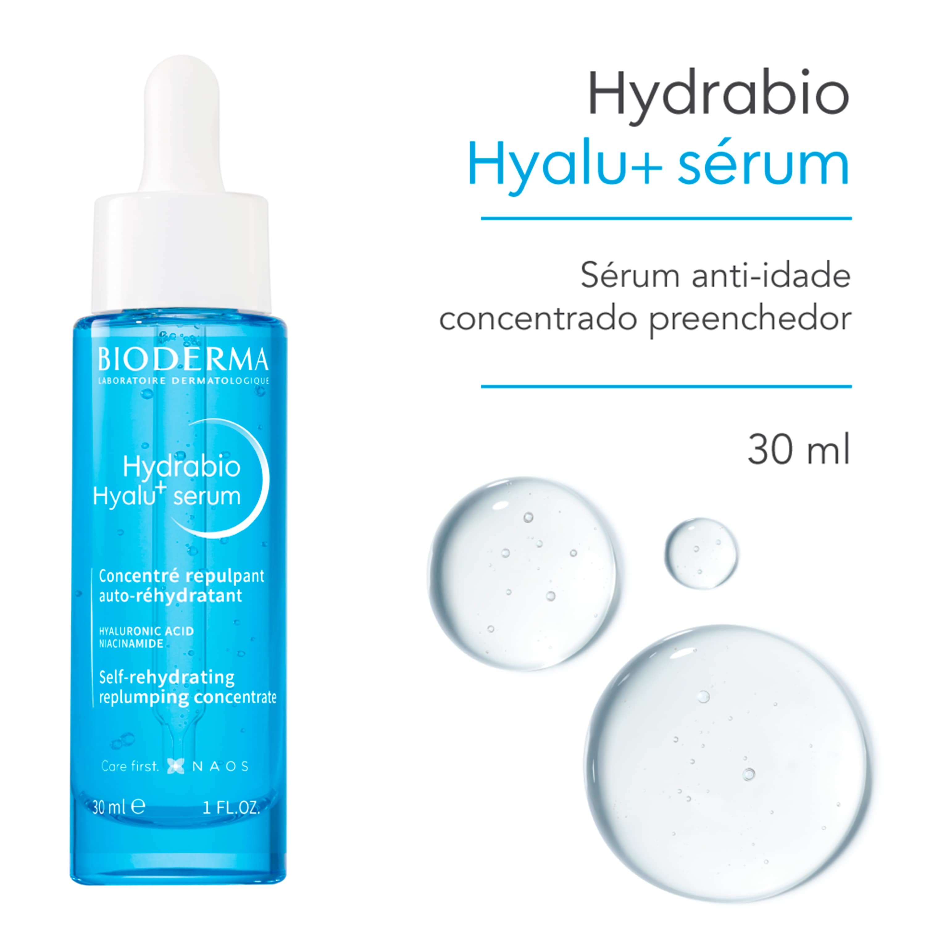 Sérum Bioderma Hydrabio Hyalu+ Anti Idade Concentrado Preenchedor 30ml — imagem 2 | Farmácia Resyla