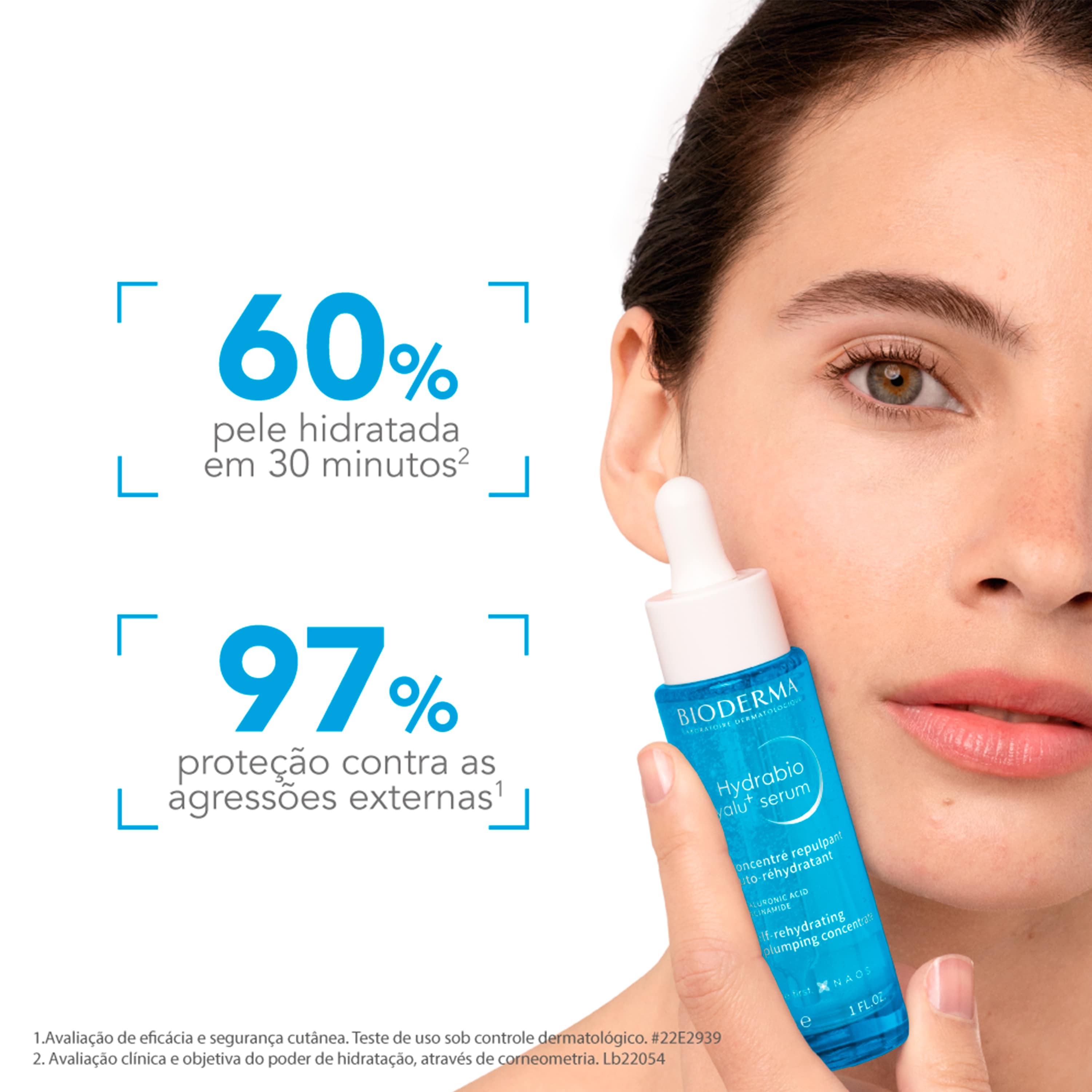 Sérum Bioderma Hydrabio Hyalu+ Anti Idade Concentrado Preenchedor 30ml — imagem 4 | Farmácia Resyla