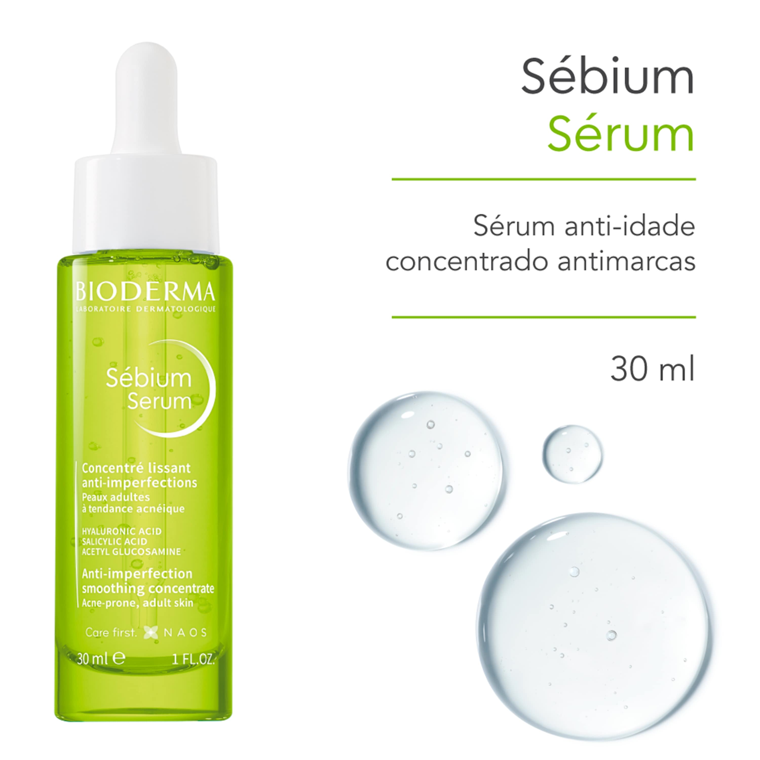 Sérum Bioderma Sébium Concentrado Anti-idade e Anti-marcas 30ml — imagem 2 | Farmácia Resyla