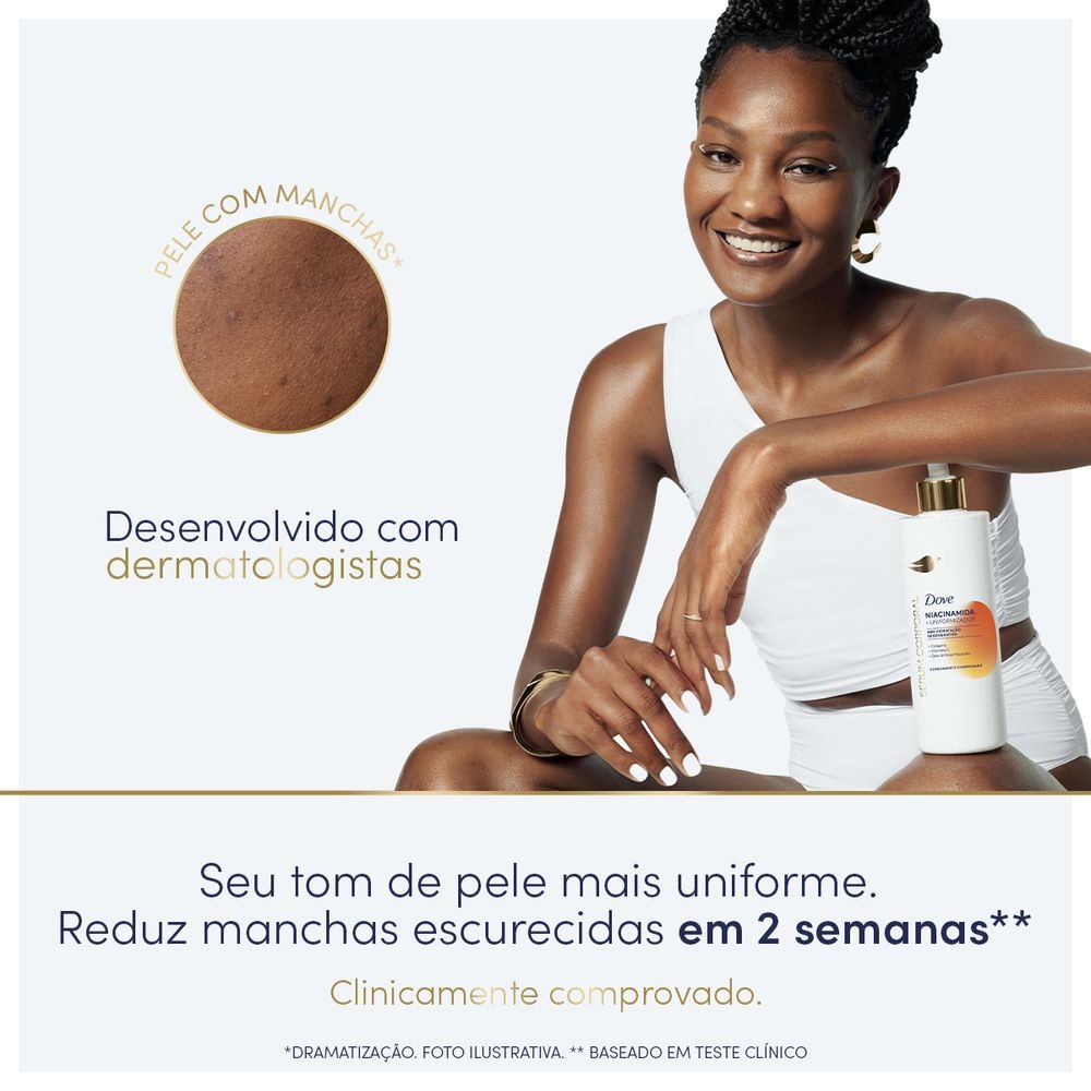 Sérum Corporal Dove com Niacinamida Uniformizador 380ml — imagem 4 | Farmácia Resyla