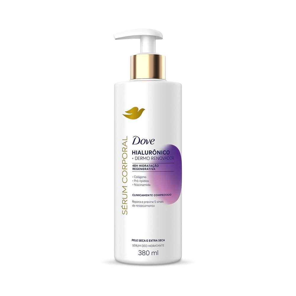 Sérum Corporal Dove Hialurônico + Dermo Renovador 380ml — Dove | Farmácia Resyla
