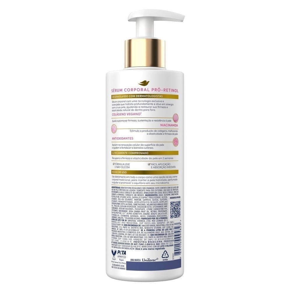 Sérum Corporal Dove Pró-Retinol Firmador 380ml — imagem 3 | Farmácia Resyla