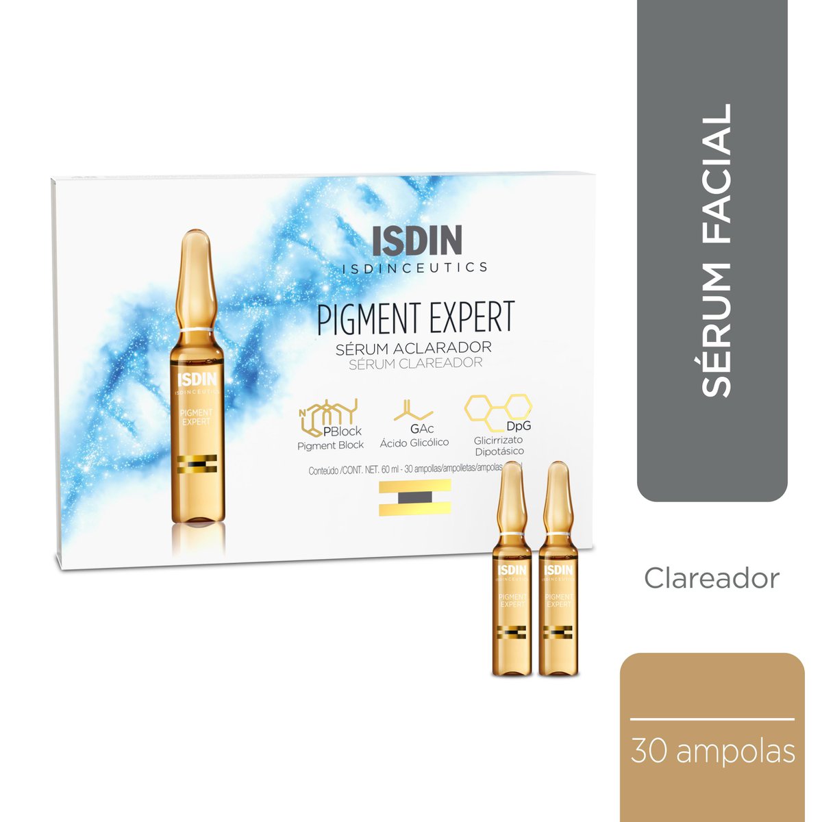 Sérum Facial Clareador Isdinceutics Pigment Expert - 30u — imagem 2 | Farmácia Resyla