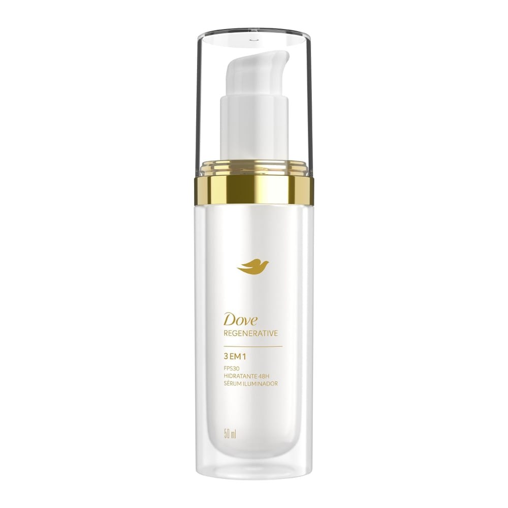 Sérum Facial Dove Regenerative 3 em 1 FPS 30 50ml — Dove | Farmácia Resyla
