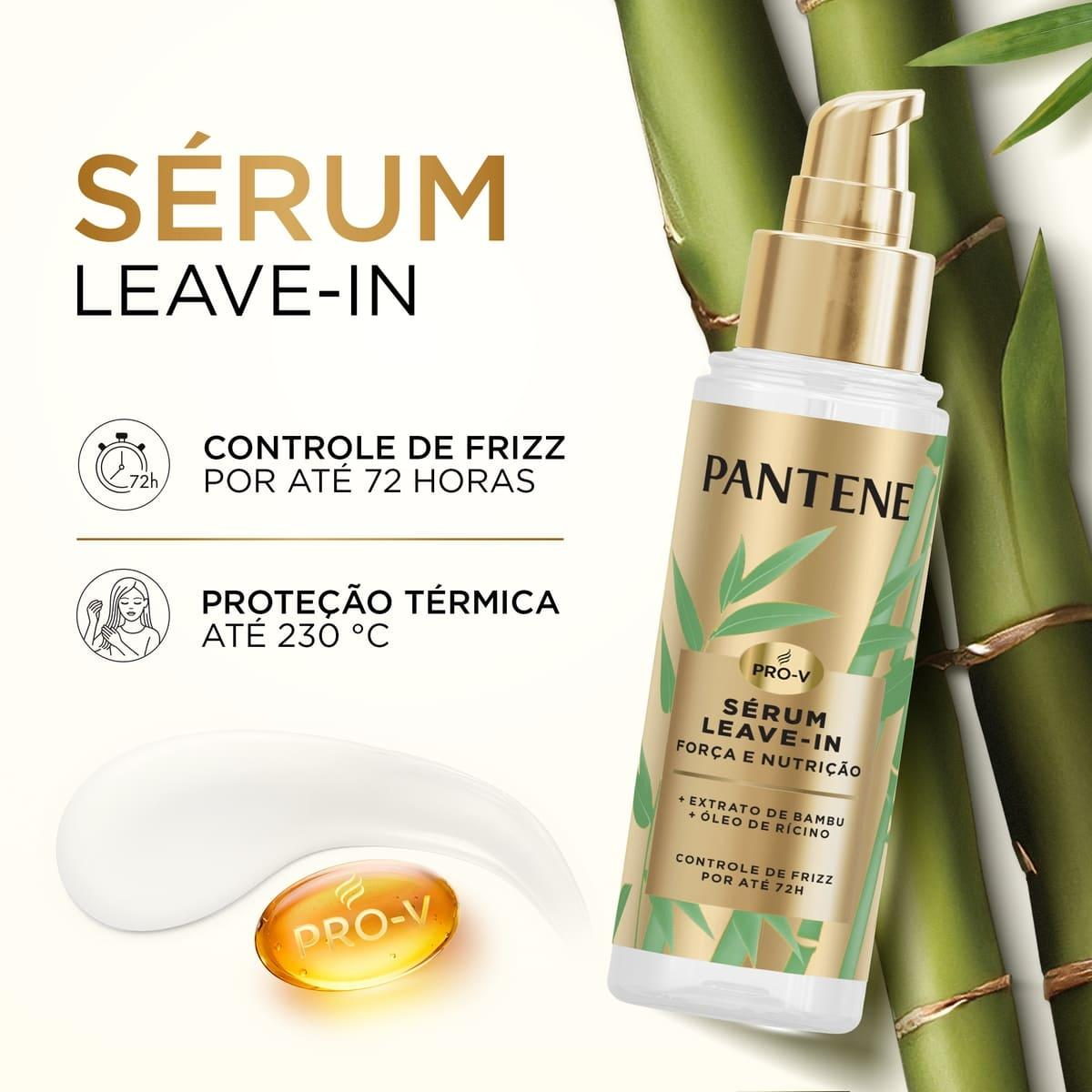 Sérum Finalizador Pantene Leave-In Força E Nutrição Bambu 95ml — imagem 2 | Farmácia Resyla