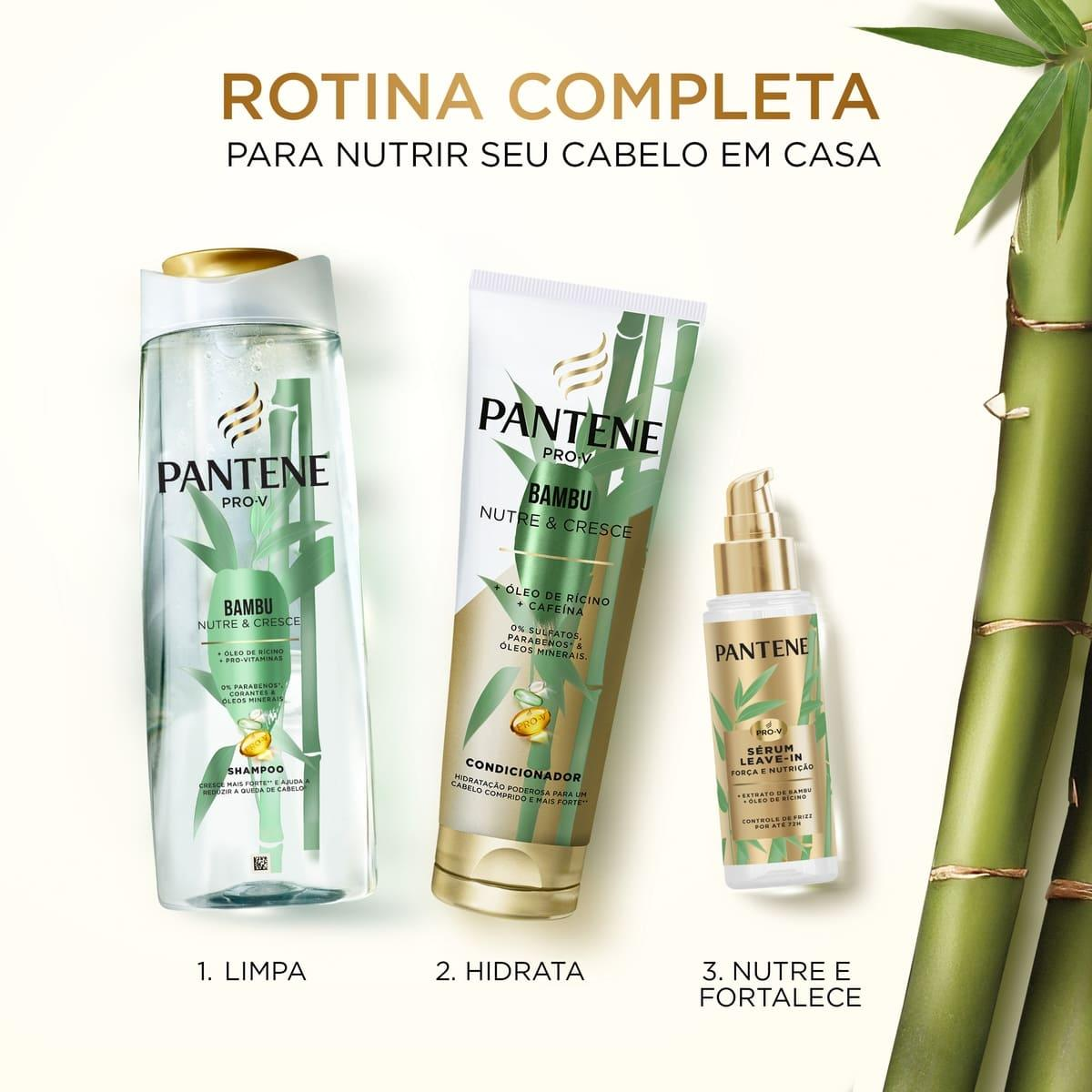 Sérum Finalizador Pantene Leave-In Força E Nutrição Bambu 95ml — imagem 4 | Farmácia Resyla