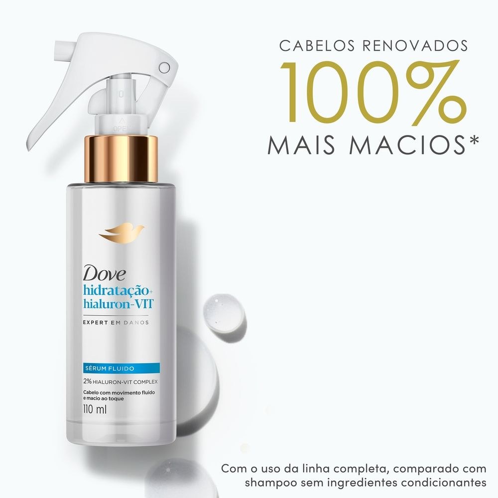 Sérum Fluido Dove Hidratação + Hialuron-VIT Spray 110ml — imagem 4 | Farmácia Resyla