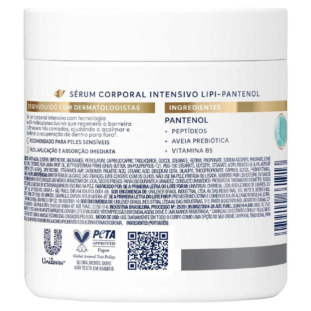 Sérum Intensivo Dove 10% Lipi-Pantenol 450g — imagem 2 | Farmácia Resyla