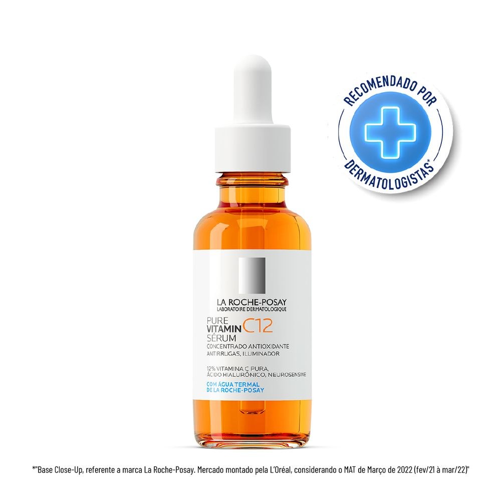 Sérum La Roche-Posay Pure Vitamin C12 Antirrugas Oil Control 30ml — imagem 3 | Farmácia Resyla
