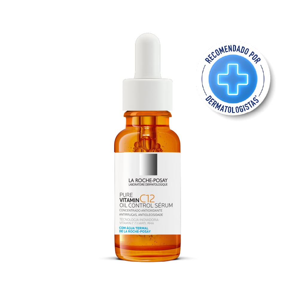 Sérum La Roche-Posay Pure Vitamin C12 Oil Control Antirrugas 15ml — La Roche-Posay | Farmácia Resyla