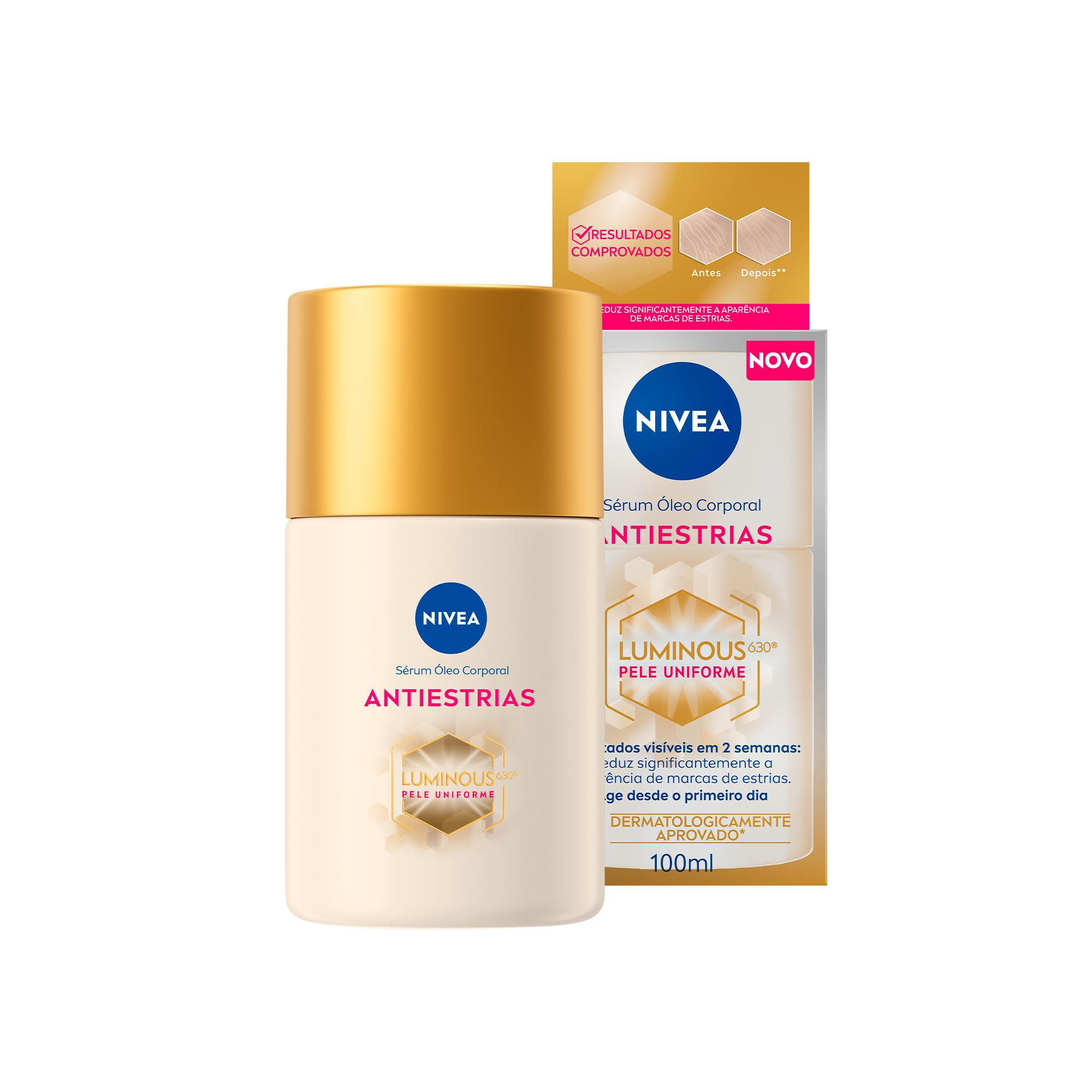 Sérum Óleo Corporal Nivea Luminous 630 Antiestrias 100ml — Nivea | Farmácia Resyla