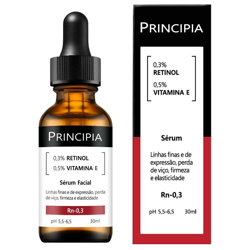 Sérum Principia com 0,3% Retinol e 0,5% Vitamina E 30ml — Principia | Farmácia Resyla