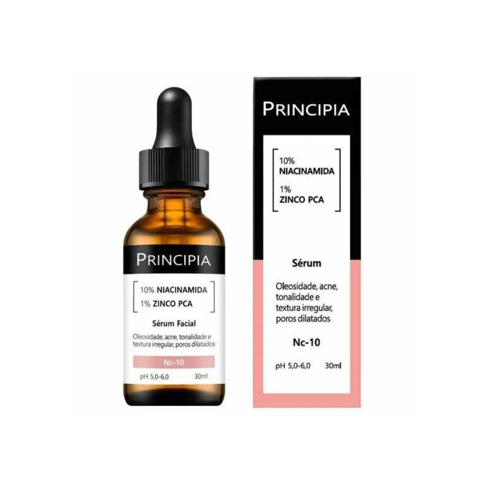 Sérum Principia NC-10 com 10% Niacinamida e 1% Zinco 30ml — Principia | Farmácia Resyla