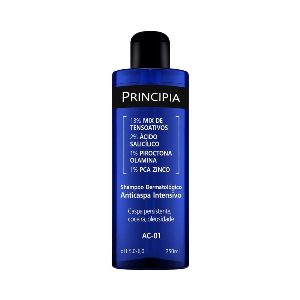 Shampoo Anticaspa Principia AC-01 Dermatológico 250ml — Principia | Farmácia Resyla