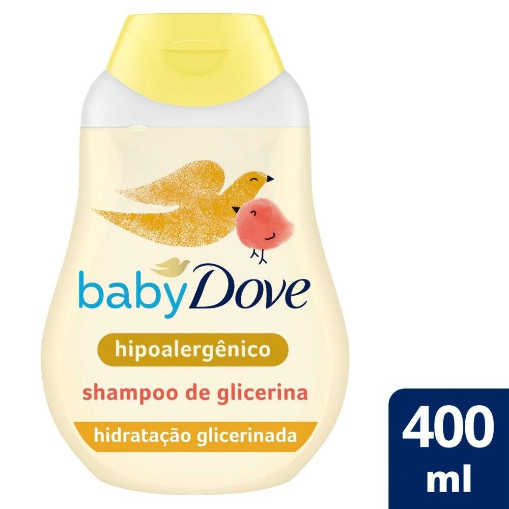 Shampoo de Glicerina Baby Dove Hidratação Glicerinada 400ml — Dove | Farmácia Resyla