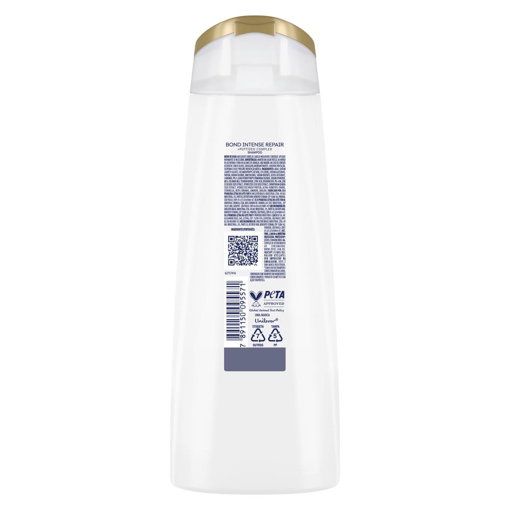 Shampoo Dove Bond Repair + Peptídeo 175ml — imagem 3 | Farmácia Resyla