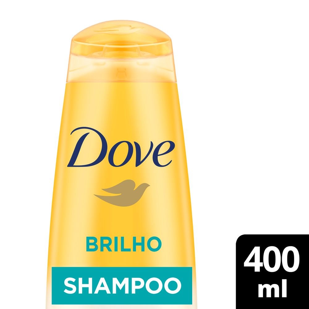 Shampoo Dove Brilho + Óleo Micelar 400ml — Dove | Farmácia Resyla