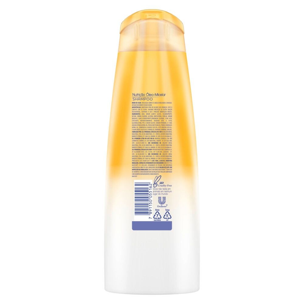 Shampoo Dove Brilho + Óleo Micelar 400ml — imagem 4 | Farmácia Resyla