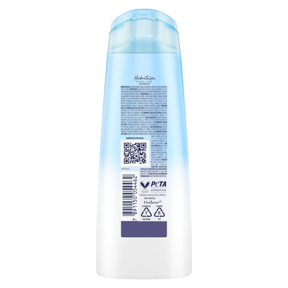 Shampoo Dove Hidratação + Vitamina A & E 200ml — imagem 3 | Farmácia Resyla