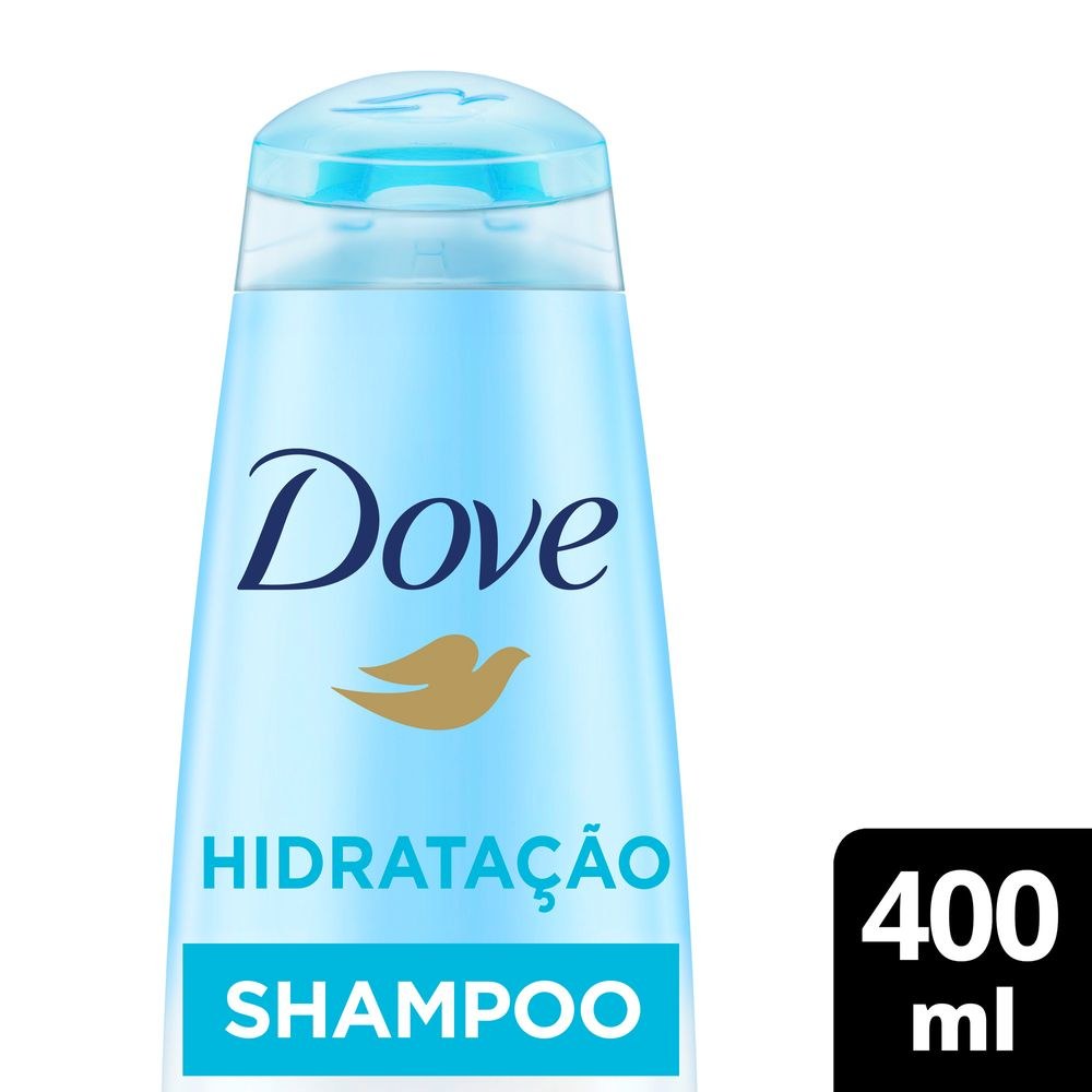 Shampoo Dove Hidratação + Vitamina A & E 400ml — Dove | Farmácia Resyla