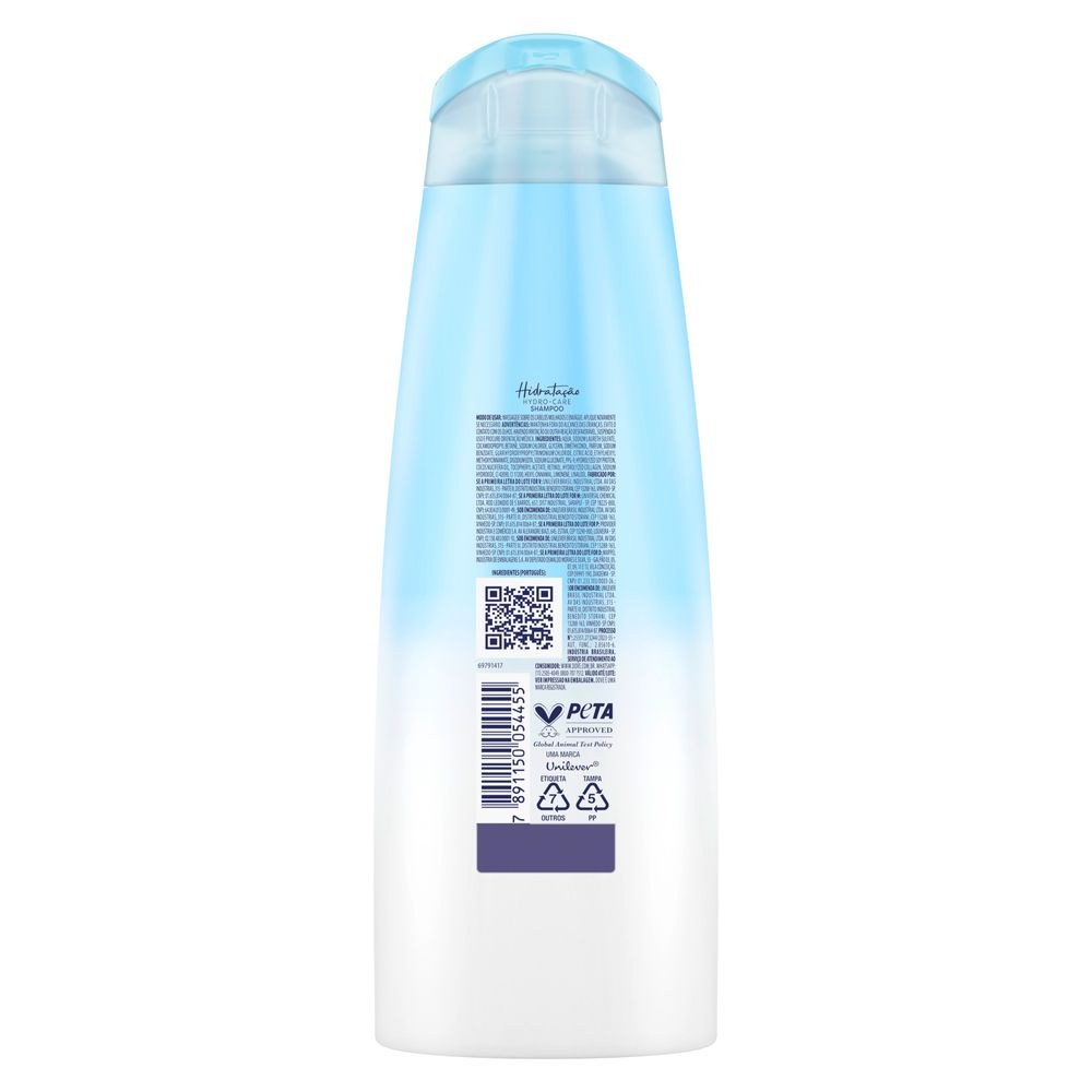 Shampoo Dove Hidratação + Vitamina A & E 400ml — imagem 3 | Farmácia Resyla