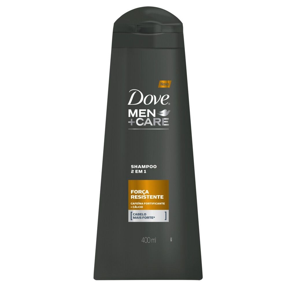 Shampoo Dove Men Care 2 Em 1 Força Resistente 400ml — imagem 2 | Farmácia Resyla