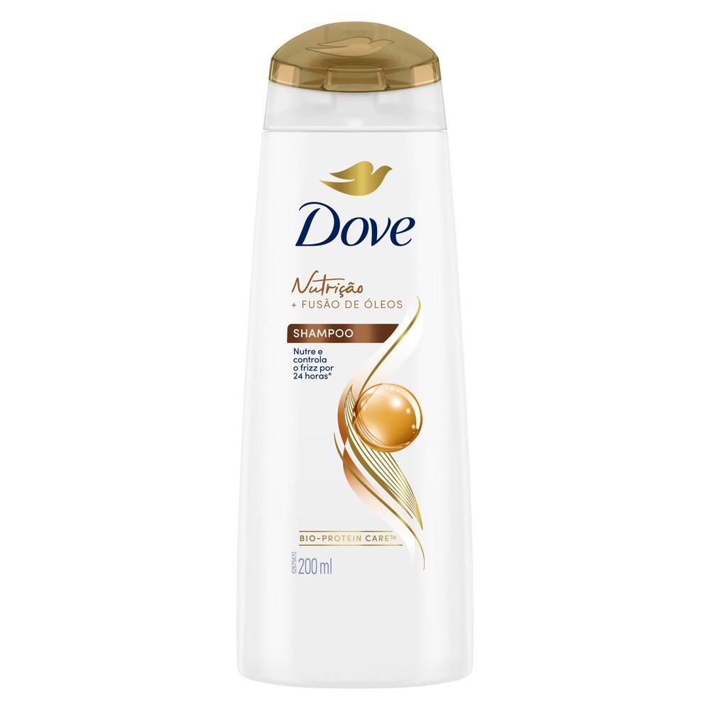 Shampoo Dove Nutrição + Fusão de Óleos 200ml — imagem 2 | Farmácia Resyla