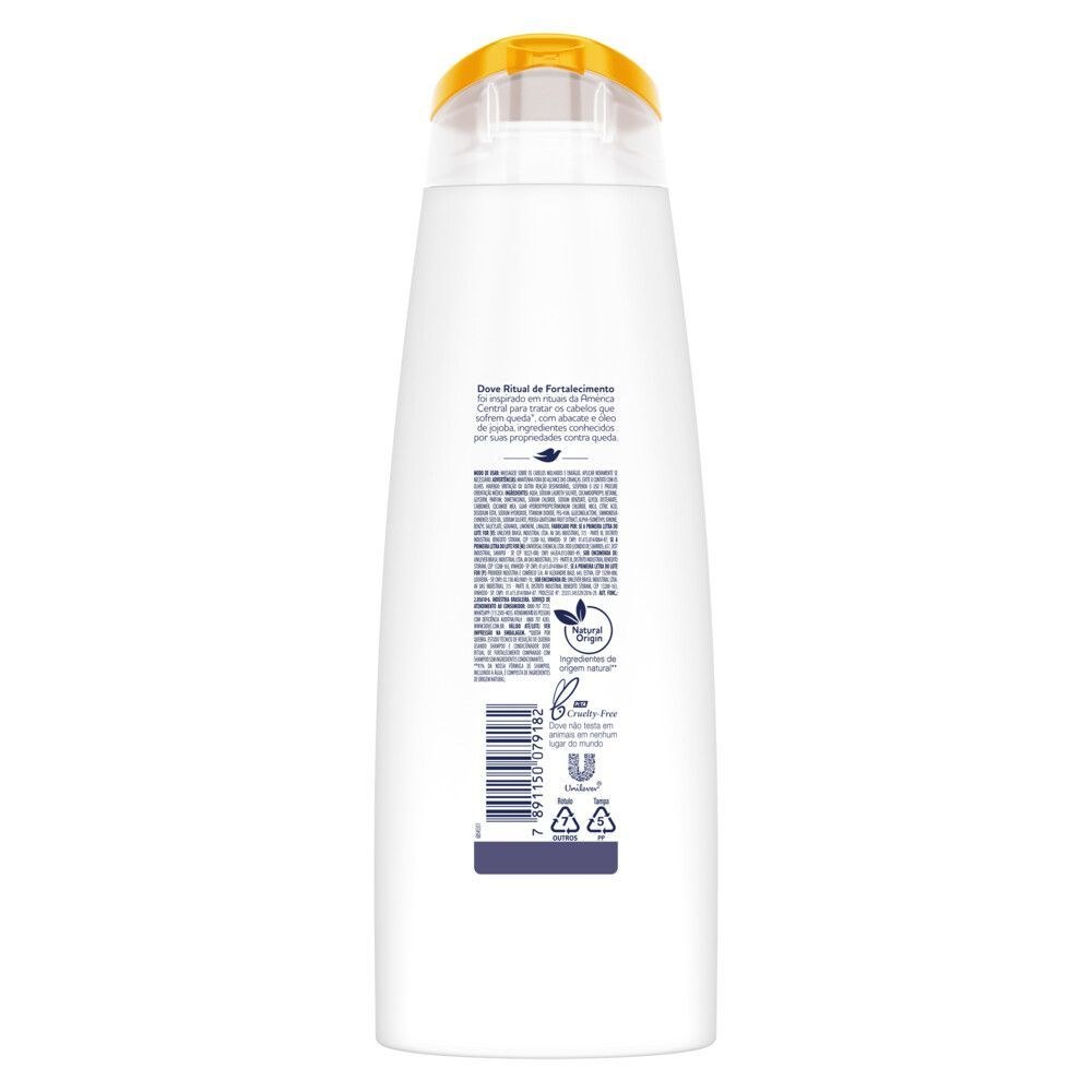 Shampoo Dove Nutritive Secrets Ritual de Fortalecimento 400ml — imagem 3 | Farmácia Resyla