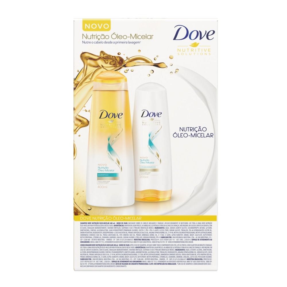 Shampoo Dove Oleo Micelar 400ml+condicionador Dove Oleo Micelar 200ml — imagem 4 | Farmácia Resyla