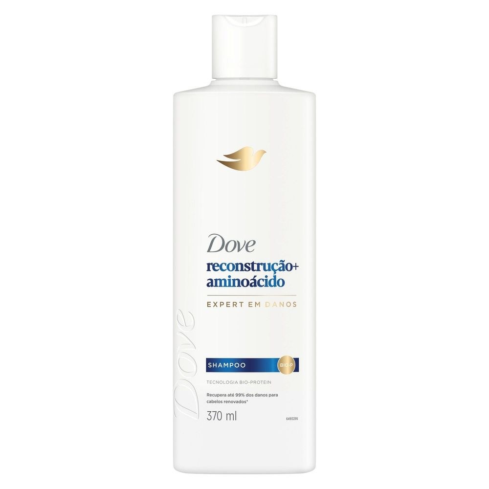 Shampoo Dove Reconstrução + Aminoácido 370ml — imagem 2 | Farmácia Resyla