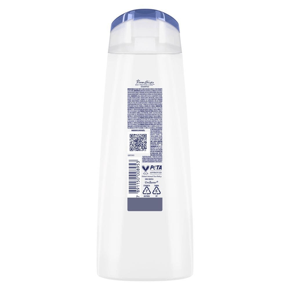 Shampoo Dove Reconstrução + Queratina 200ml — imagem 3 | Farmácia Resyla