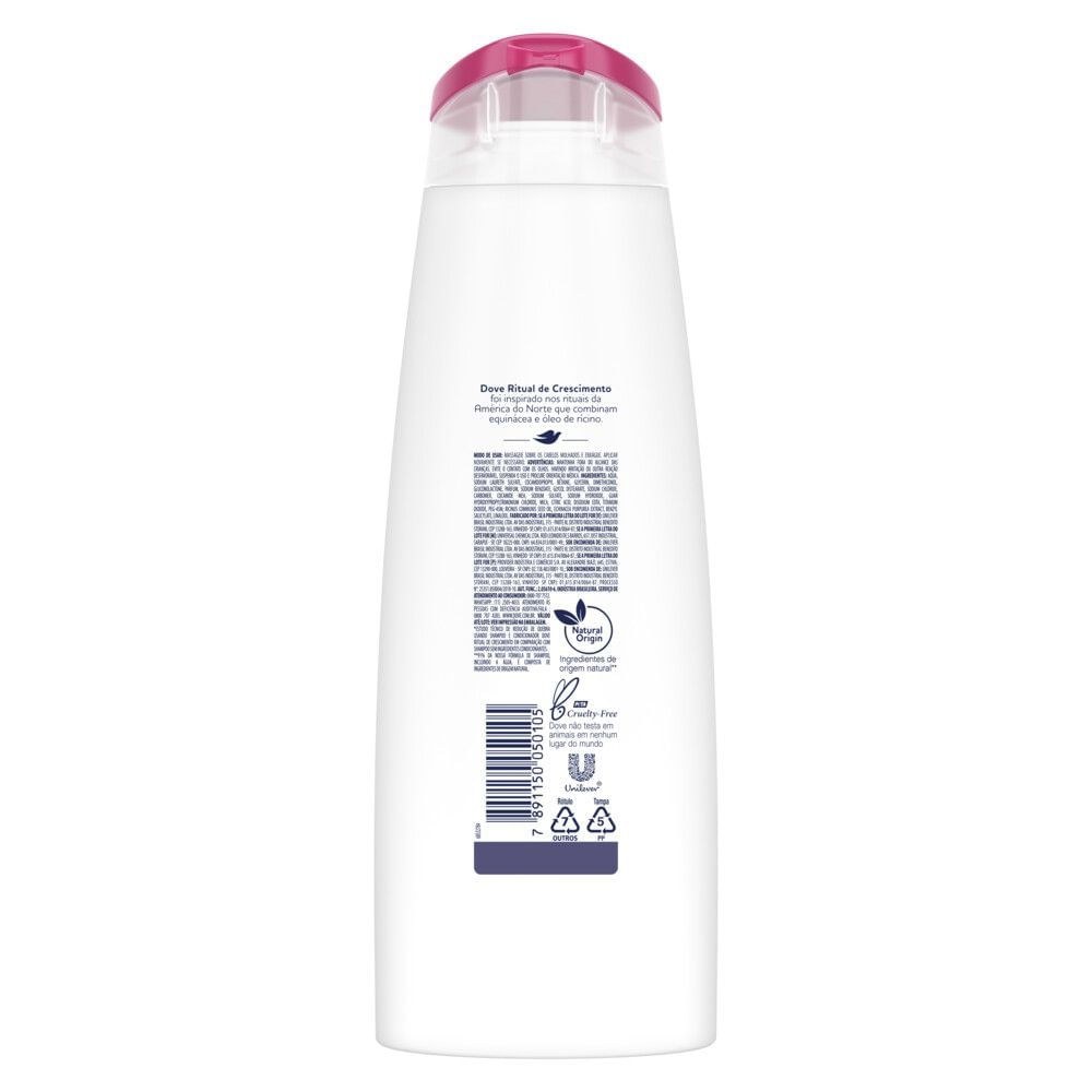 shampoo Dove Ritual Liso Nutrido 400 Ml — imagem 3 | Farmácia Resyla