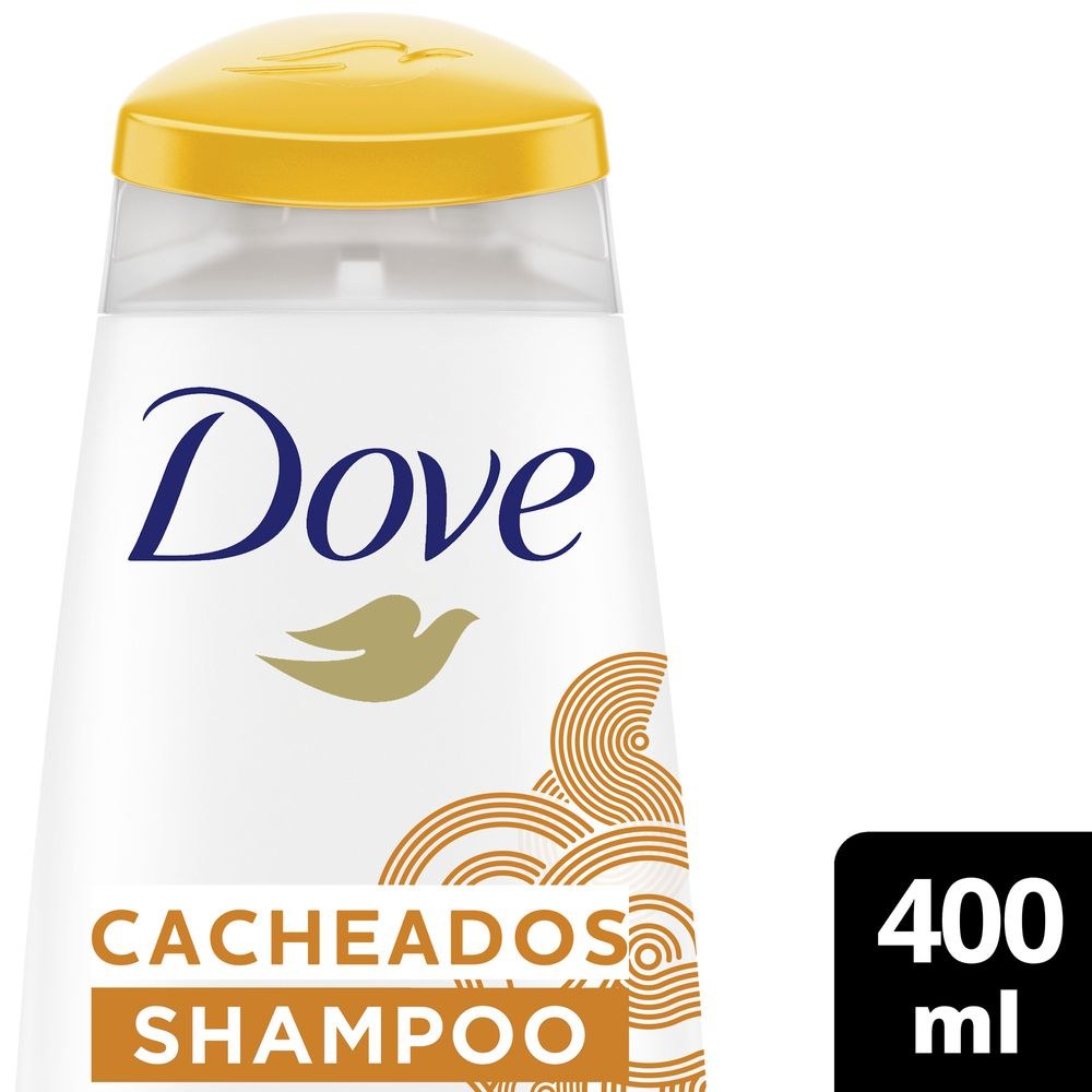 Shampoo Dove Texturas Reais Cacheados 400ml — Dove | Farmácia Resyla