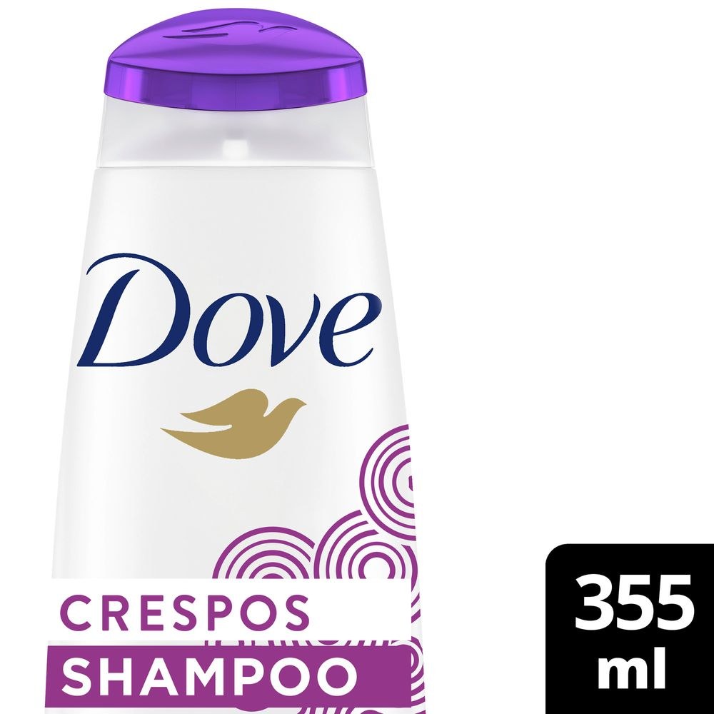 Shampoo Dove Texturas Reais Crespos 355ml — Dove | Farmácia Resyla
