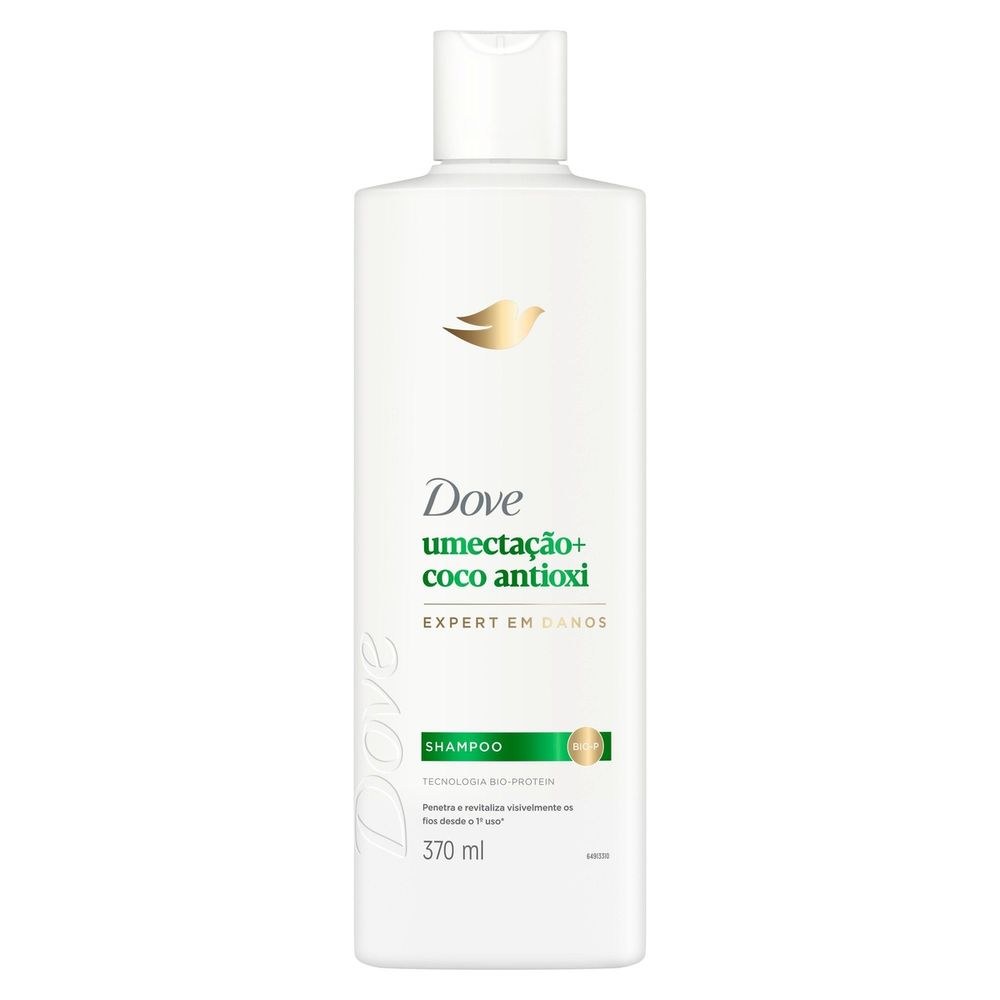 Shampoo Dove Umectação + Coco Antioxi 370ml — imagem 2 | Farmácia Resyla